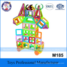 Educational Toy DIY Plastic Magnetic Building Blocks Toys